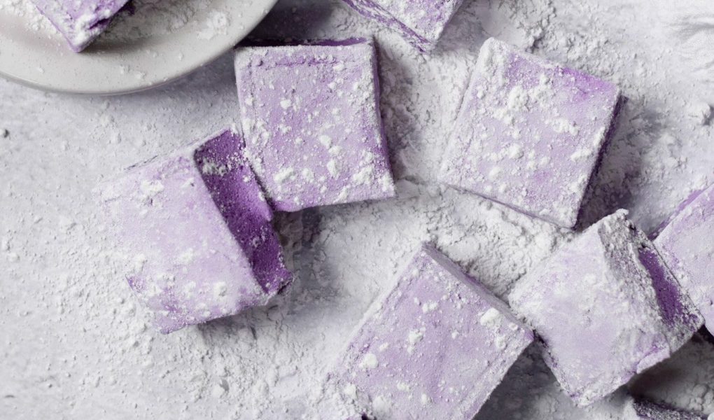 Homemade Ube Marshmallows No Corn Syrup Bites By Bianca