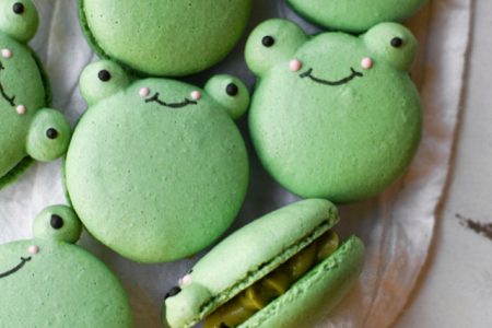 froggie macarons