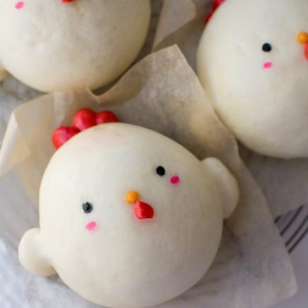 chicken steamed bun