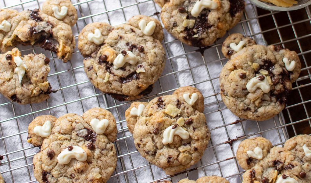 brown butter kitchen sink cookies