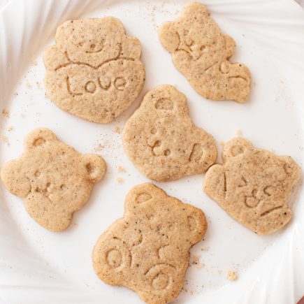 Cinnamon sugar brown butter shortbread