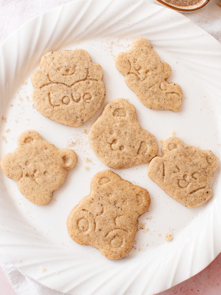 Cinnamon sugar brown butter shortbread