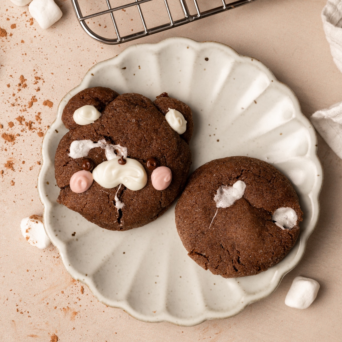 Hot Cocoa Cookies with Milo Powder