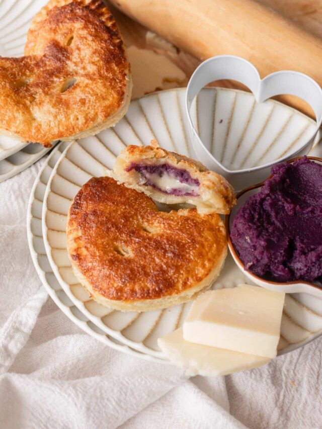 Ube Hand Pies with Cheese • Bites by Bianca