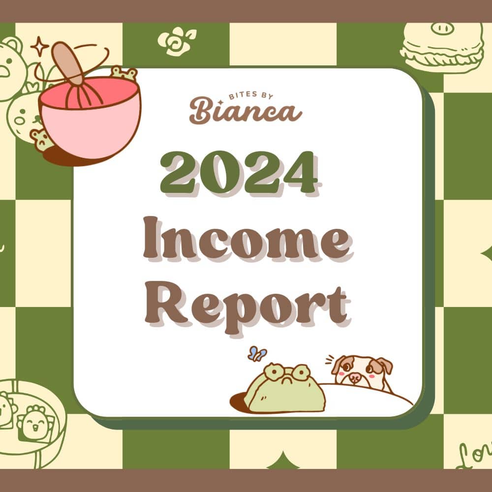 Food Blogger 2024 Income Report