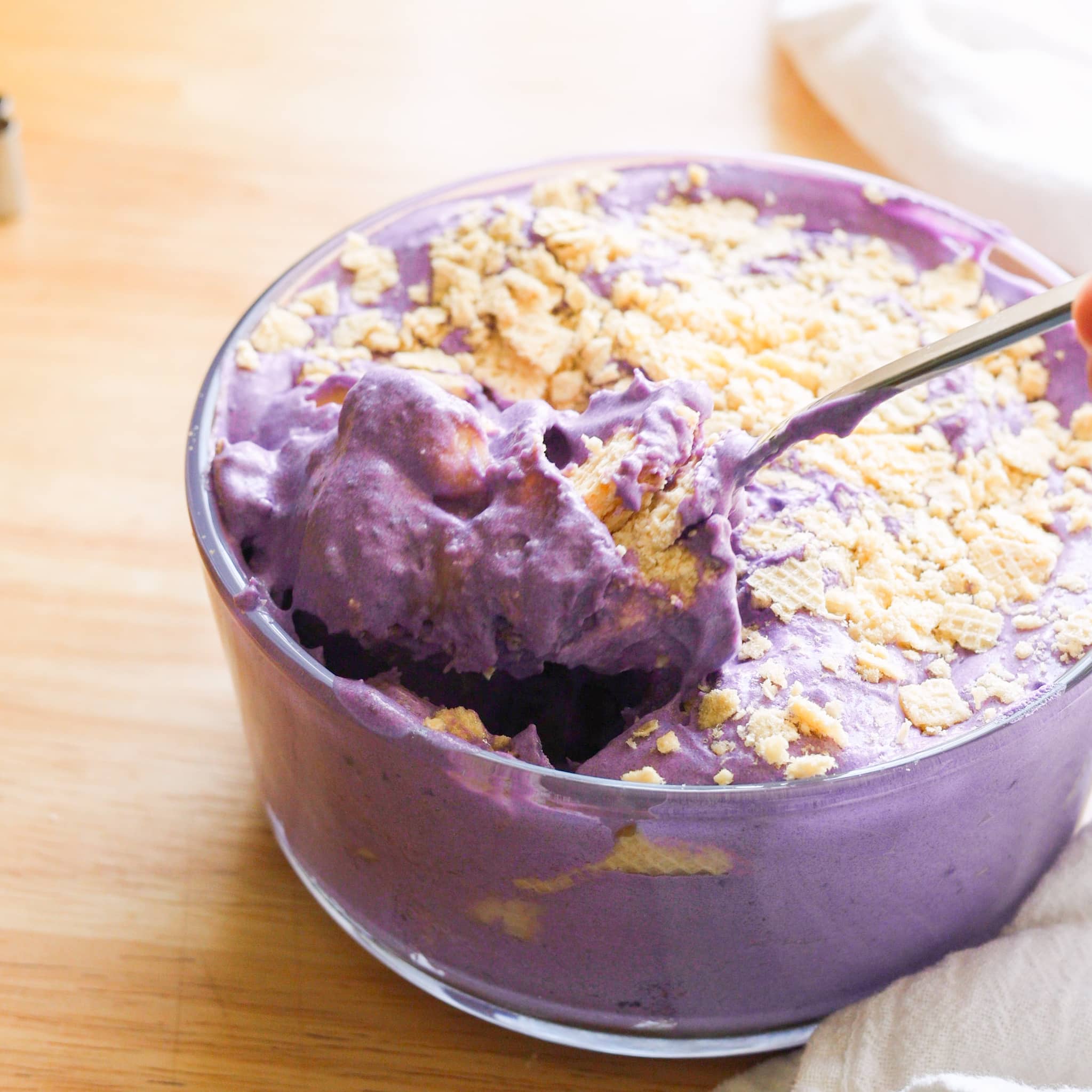 Ube Banana Pudding