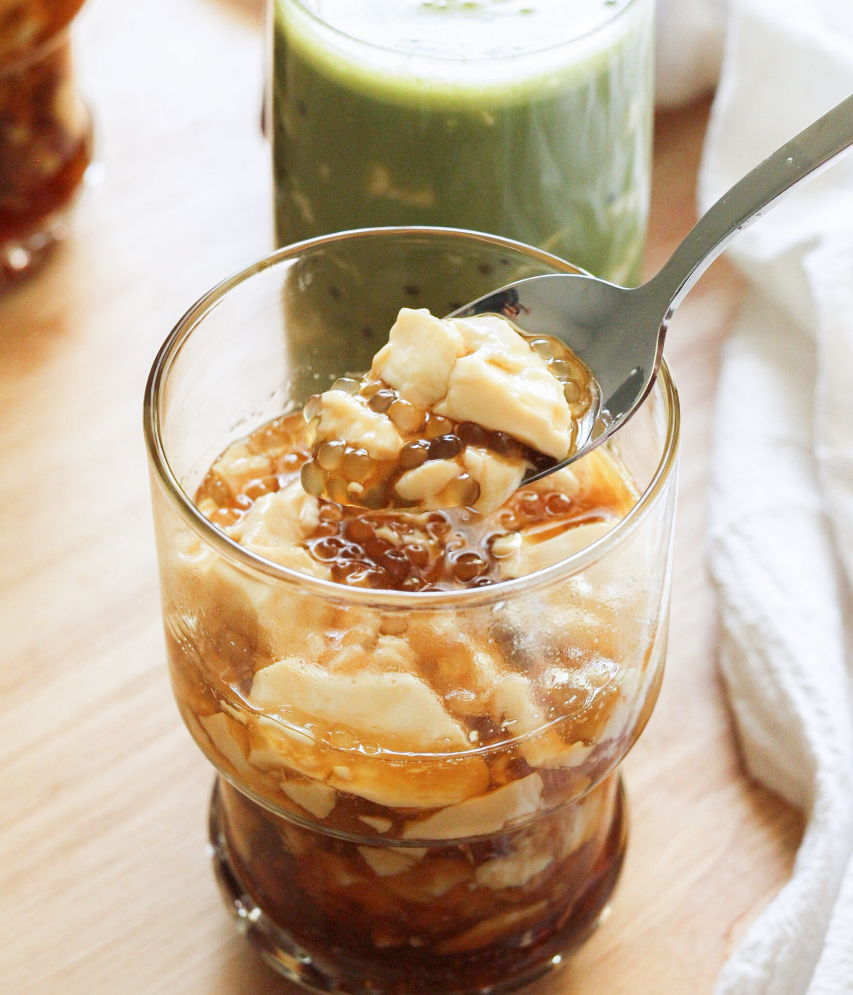 Taho ready to eat.